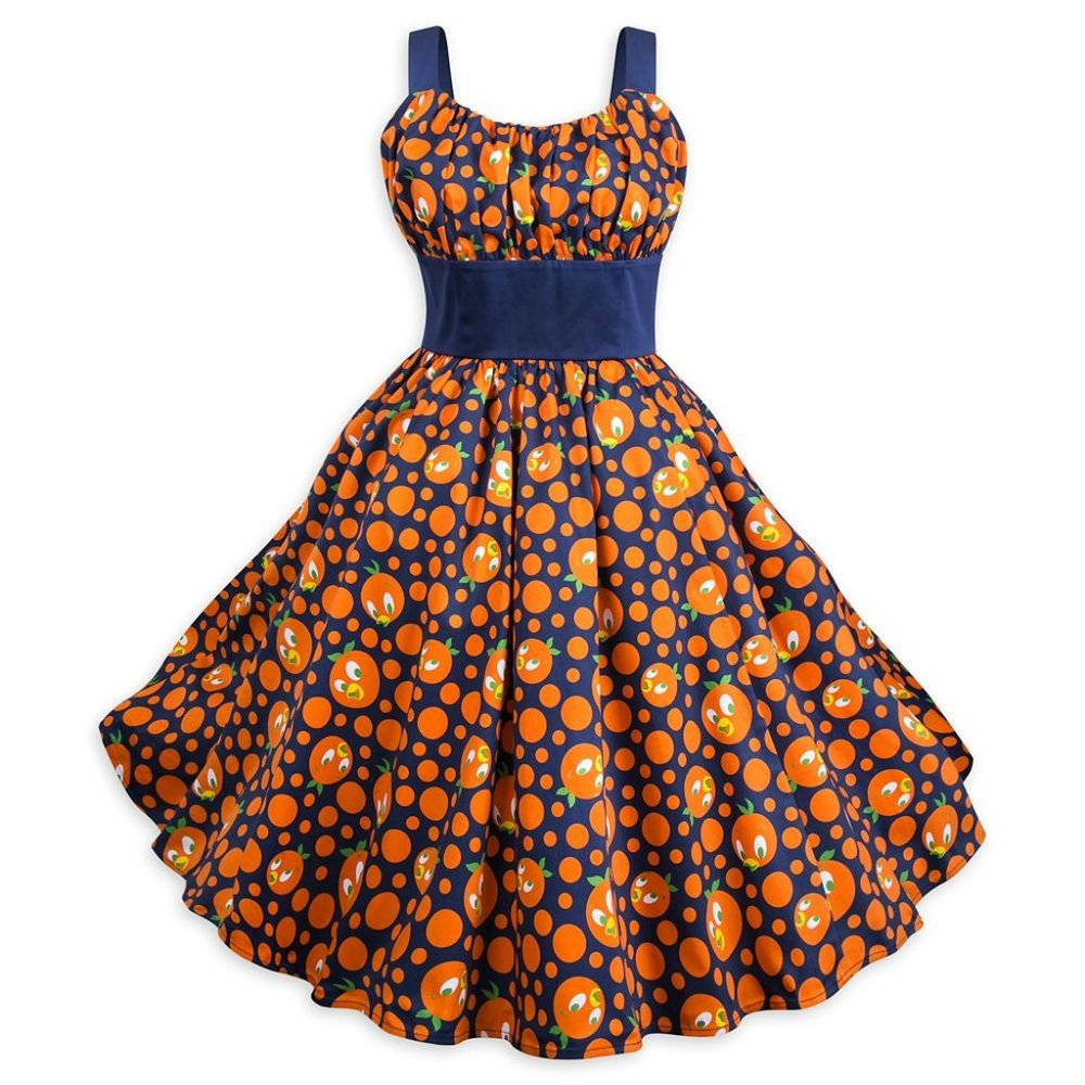 Disney dress shop orange bird Dress and earrings